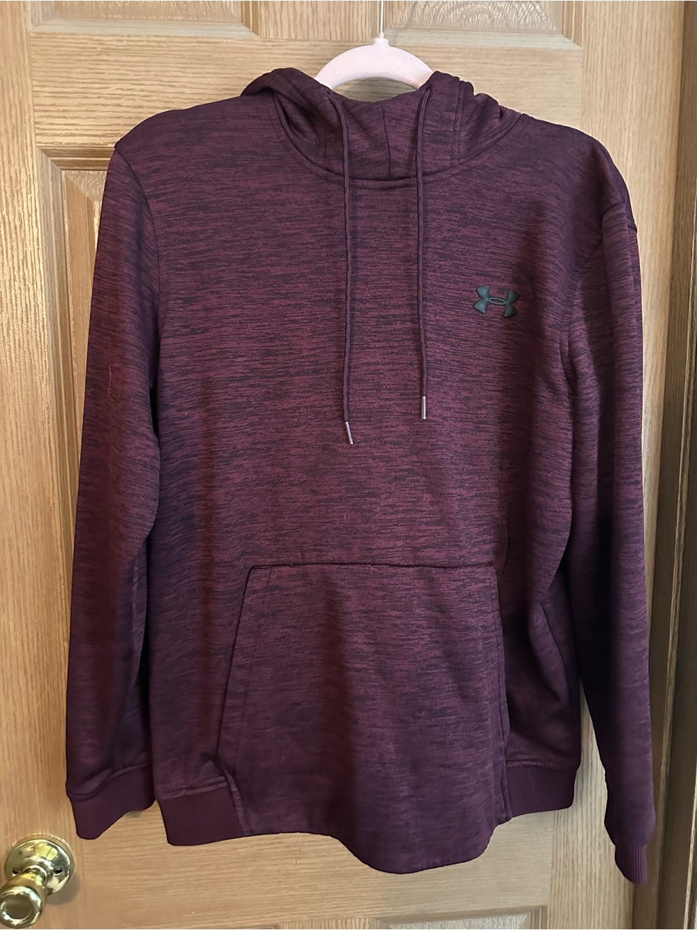 Under Armour Men's Maroon Hooded Pullover